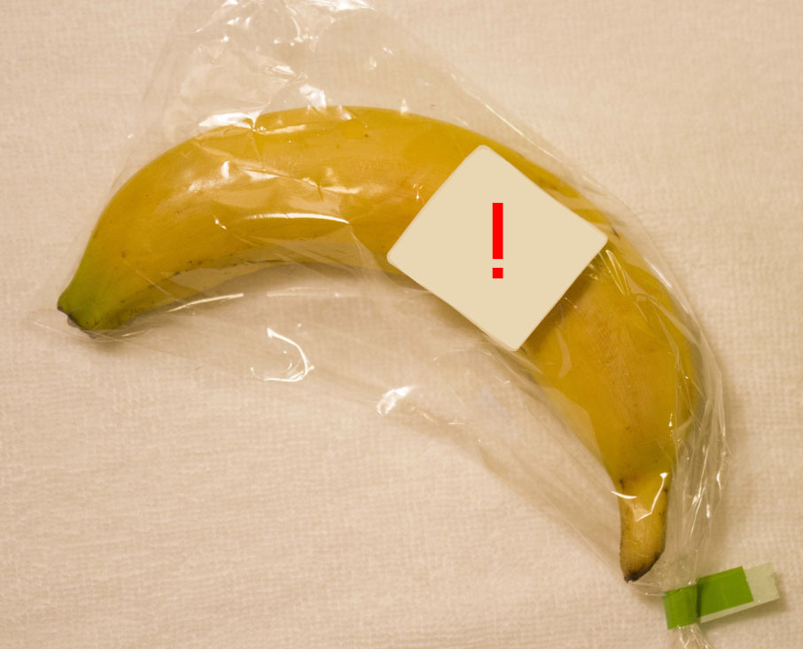 Banane emballé dans du plastique - Mon Coach Zéro Déchet
